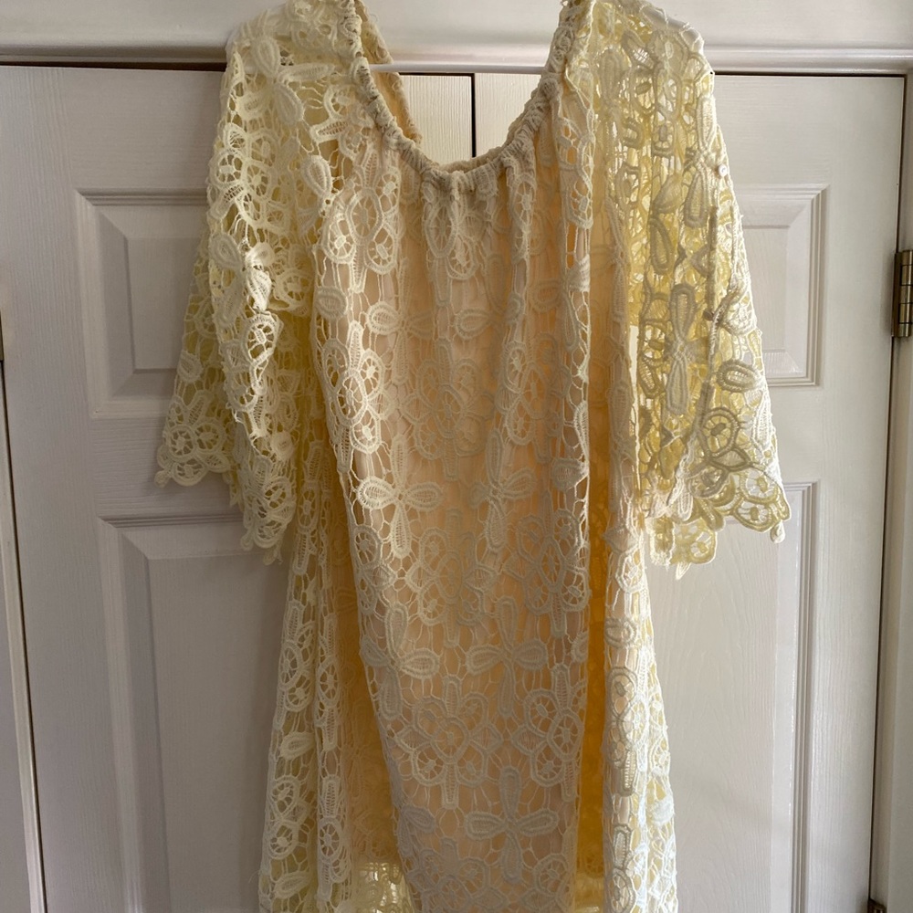 Western boutique style L&B dress, size L